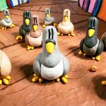 Pigeon Pilfer stop motion