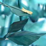 origami to stop motion worm