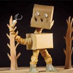 Animation with carboard boxes, by Tony Alarco