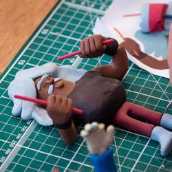 Stop-motion-clay-puppet